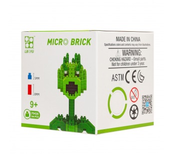 Конструктор - "PZ series" растение (1) (green) (240228)#2103458