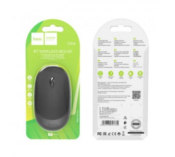 Мышь Hoco DI04 Plus беспров. оптич. черный#2098525
