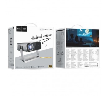 Проектор HOCO DT5 (1080p Android), серый#2098521