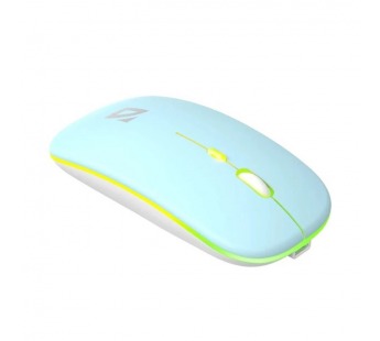 Мышь беспроводная DEFENDER Coda MB-261 голубой,2.4ГГц+BT,радуж,300мАч#2098507