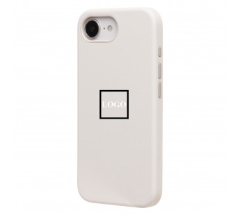 Чехол-накладка ORG Silicone Case SafeMag с анимацией для "Apple iPhone 16e" (white) (240380)#2100222