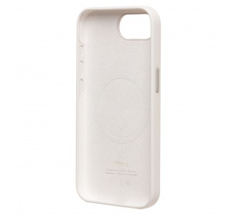 Чехол-накладка ORG Silicone Case SafeMag с анимацией для "Apple iPhone 16e" (white) (240380)#2100224