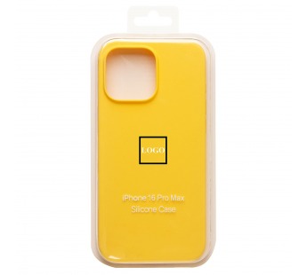 Чехол-накладка Soft Touch для Apple iPhone 16 Pro Max (yellow)#2100207