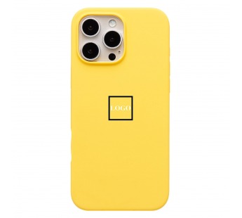 Чехол-накладка Soft Touch для Apple iPhone 16 Pro Max (yellow)#2100735