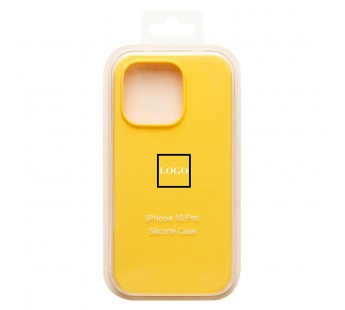 Чехол-накладка Soft Touch для Apple iPhone 16 Pro (yellow)#2100211