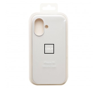 Чехол-накладка Soft Touch для Apple iPhone 16 (white)#2100216