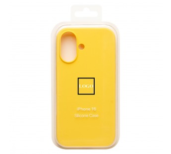 Чехол-накладка Soft Touch для Apple iPhone 16 (yellow)#2100215