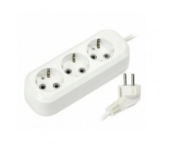 Удлинитель SMARTBUY, 3 гнезда 10 метра 16А/3,5кВт с заземлением ПВС 3х1,0#2098498