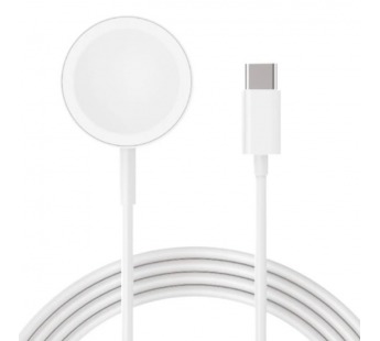 Беспроводное ЗУ для AP Watch (Type-C/1m/текстиль) белое#2101644