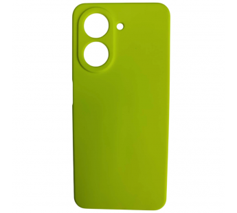 Чехол силиконовый Xiaomi Redmi A5/POCO C71 Silicone Cover без лого салатовый#2145925