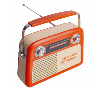 Радиоприёмник БЗРП Fresh РП-341 (УКВ 87.5-108МГц, DC5В, Акб. BT/USB/AUX), оранжевый#2142631