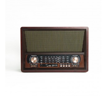 Радиоприёмник БЗРП РП-340 (УКВ 64-108МГц, СВ, КВ,4*R20, 220V, BT/USB/SD/microSD/AUX)#2100471