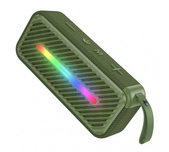 Портативная колонка BOROFONE BP20 (Bluetooth/USB/TF/AUX/3 ч/1200 mAh/5Вт)  зеленая#2099977