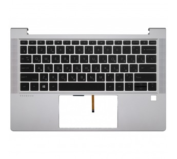 Топ-панель HP ProBook 430 G8 серебряная с подсветкой#2099851