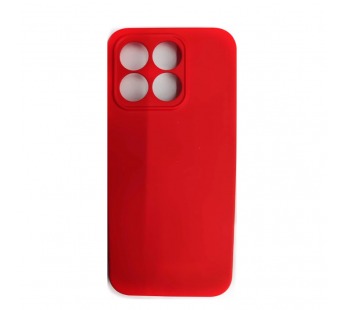 Чехол силиконовый Honor X8B Silicone Case без лого красный#2101570