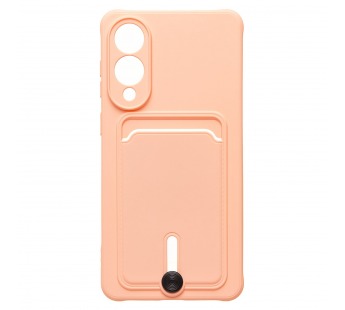 Чехол-накладка - SC304 с картхолдером для "Samsung Galaxy S25 Edge" (light pink) (240408)#2103537