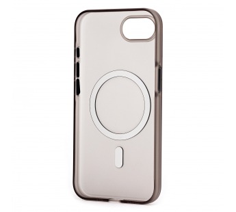 Чехол-накладка - SM038 SafeMag для "Apple iPhone 16e" (black/matte transparent) (240437)#2104208