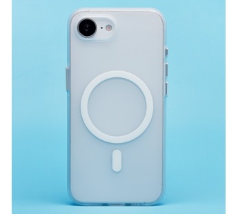 Чехол-накладка - SM038 SafeMag для "Apple iPhone 16e" (white/matte transparent) (240438)#2104205