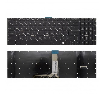 Клавиатура MSI GS63 Stealth 8RE черная c полноцветной RGB-подсветкой#2100202