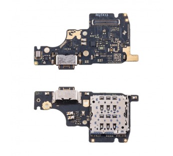 Шлейф для Xiaomi Poco M7 Pro 5G (2409FPCC4G) плата системный разъем/микрофон - Премиум#2103773