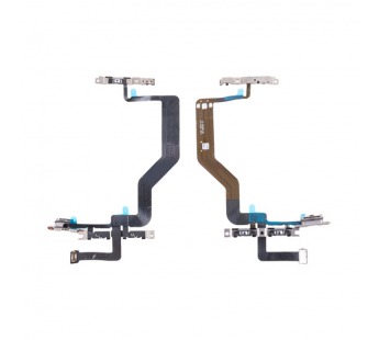 Шлейф для iPhone 12 mini (A2399) на кнопку включения/кнопки громкости - Премиум#2108633