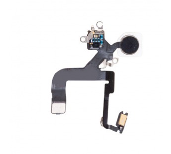 Шлейф для iPhone 12 Pro (A2407) на вспышку/микрофон - Премиум#2108604