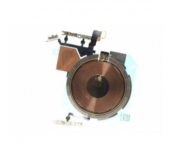 Шлейф для iPhone 14 Pro (A2891) на беспроводную зарядку/кнопку включения/кнопки громкости - Премиум#2138478