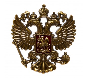 Наклейка - "Герб" (латунь) (bronze) (240397)#2104178