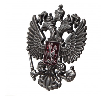 Наклейка - "Герб" (латунь) (matte black) (240439)#2104177