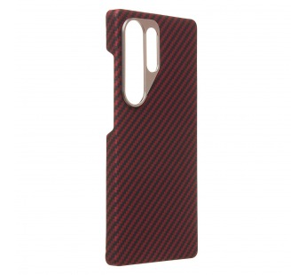 Чехол-накладка Cellis SM009 POSH KEVLAR SafeMag для "Samsung Galaxy S25 Ultra" (red) (240109)#2103281