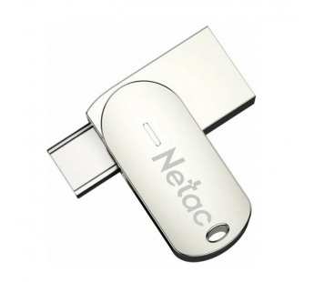 Флеш-накопитель USB3.0+Type C 64GB Netac U785C (NT03U785C-064G-30PN) металл, шт#2101836