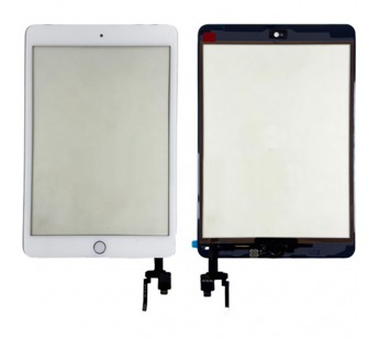 Тачскрин для iPad mini 3 2014 (A1599/A1600) в сборе с микросхемой Белый - OR#2104518