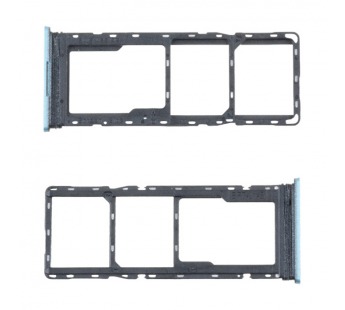 Держатель SIM для Tecno Spark Go 2023 (BF7) Голубой#2103755