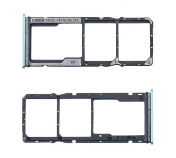 Держатель SIM для Xiaomi Redmi Note 12 4G/12S (23021RAA2Y/23030RAC7Y) Зеленый#2103752