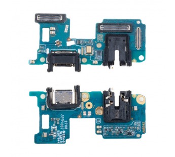 Шлейф для Realme 11 4G (RMX3636) плата системный разъем/разъем гарнитуры/микрофон - Премиум#2103750