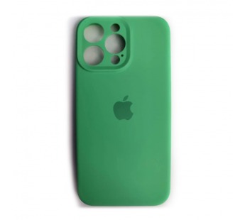 Чехол силиконовый Silicone Case ORG iPhone 14 Pro Max (защита камеры) мятный (12)#2102685