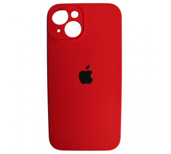 Чехол силиконовый Silicone Case ORG iPhone 15 (защита камеры) красный (07)#2102691