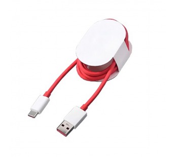 Кабель USB - Type-C для OnePlus/OPPO/Realme/Vivo (100W, SuperVOOC) (тех.упак.) Красный#2128072
