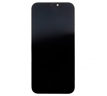 Дисплей для iPhone 12/12 Pro (A2403/A2407) в сборе с тачскрином Черный - (Hard OLED, Full HD) (с верификацией = с привязкой без ошибки)#2121665
