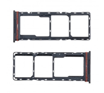 Держатель SIM для Tecno Spark 30 Pro (KL7) Черный#2103716