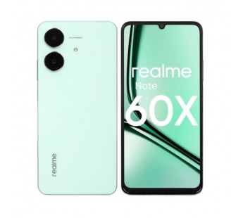Смартфон REALME Note 60X 4Gb/128Gb Зеленый #2106891