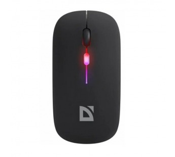 Мышь беспроводная DEFENDER Coda MB-261 2.4ГГц+BT,радужн,300мАч (черный)#2104030