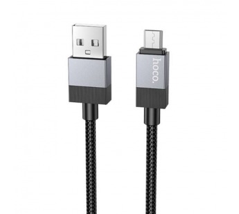 Кабель USB HOCO (X110 Honorific) microUSB (1м) (черный)#2104045