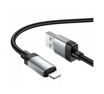 Кабель USB - Apple Lightning HOCO X117 (1м) (черный)#2104047