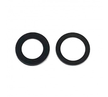 Стекло камеры для iPhone 11 (черный) (комплект 2 шт)#2104001