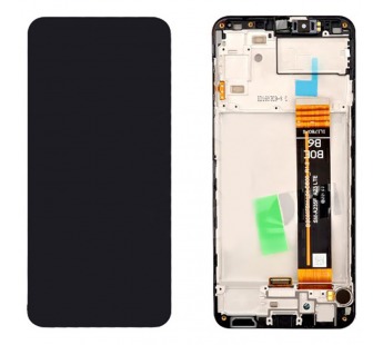 Дисплей для Samsung A235F Galaxy A23 в рамке + тачскрин (черный) 100%#2104489