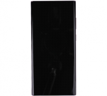 Дисплей для Samsung S908B Galaxy S22 Ultra в рамке + тачскрин (бордовый) 100%#2181796