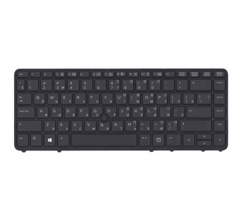 Клавиатура для ноутбука HP EliteBook 840 G1/G2 с поинтером (черный)#2104945
