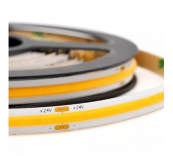 Светодиодная COB-лента Kurato 1CH 8мм 24В 528LED 13Вт/м CRI90 4000K (катушка 10 м), м#2119372