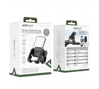 Держатель для телефона ACEFAST D58, (велосипед/мотоцикл) черный#2104121
